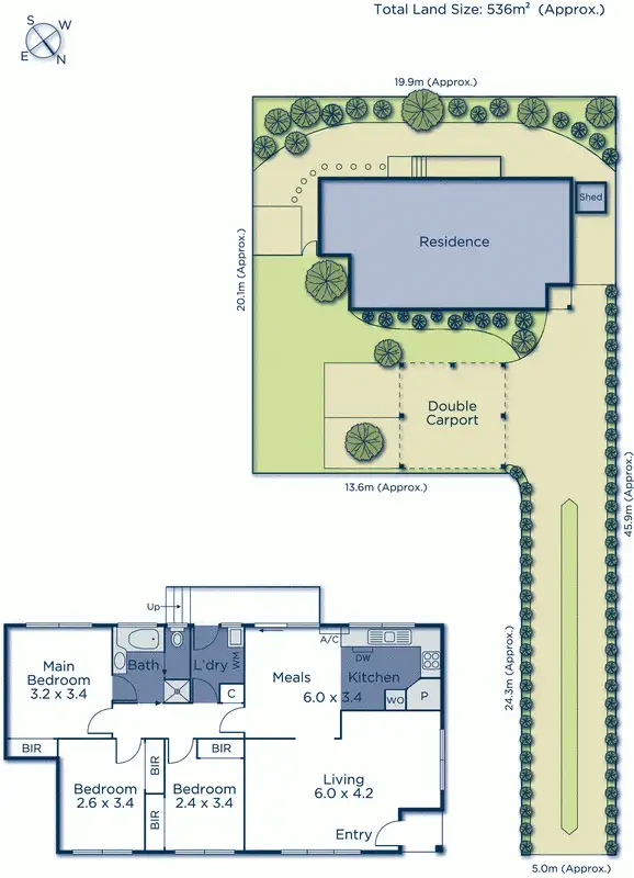 Floorplan of Homely house listing, 2/7 Hope Avenue, Donvale VIC 3111