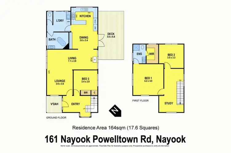 Floorplan of Homely house listing, 161 Nayook-Powelltown Road, Nayook VIC 3832