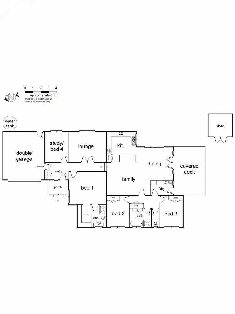 Floorplan of Homely house listing, Address available on request