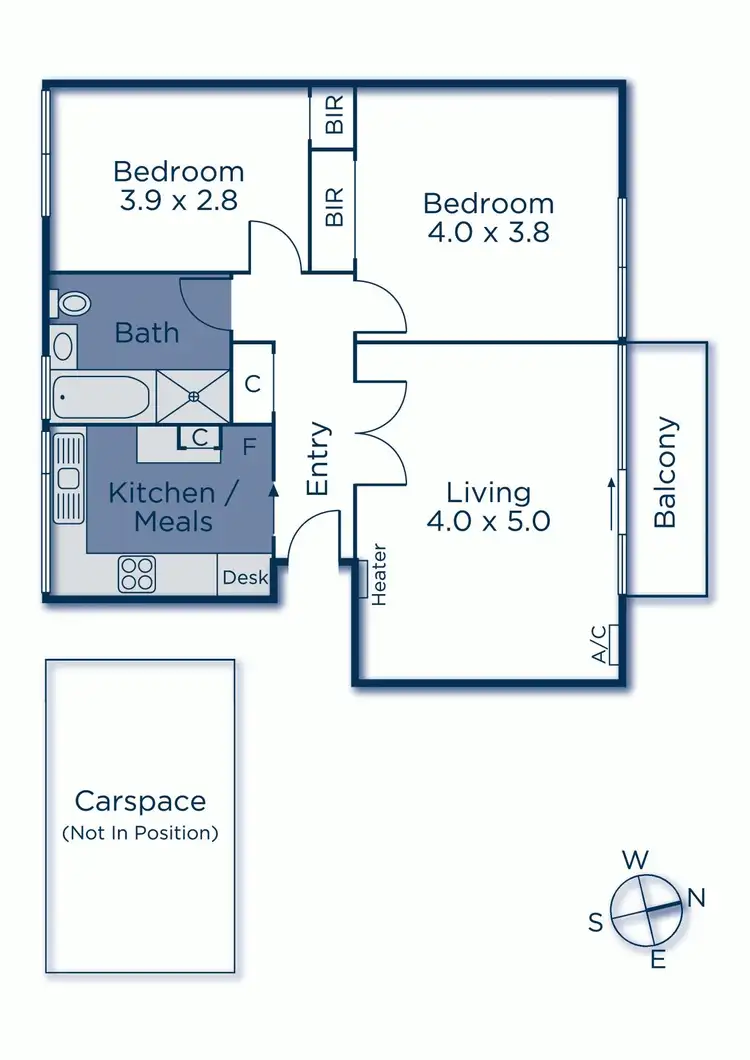 Floorplan of Homely unit listing, 7/100 Balwyn Road, Balwyn VIC 3103