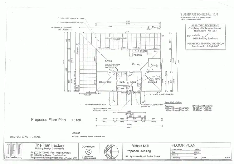 Floorplan of Homely house listing, 31 Lighthorse Road, Barkers Creek VIC 3451