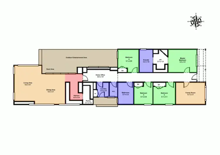 Floorplan of Homely house listing, 14 Ascot Street South, Ballarat Central VIC 3350
