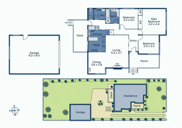 Floorplan of Homely house listing, 17 Barlyn Road, Mount Waverley VIC 3149