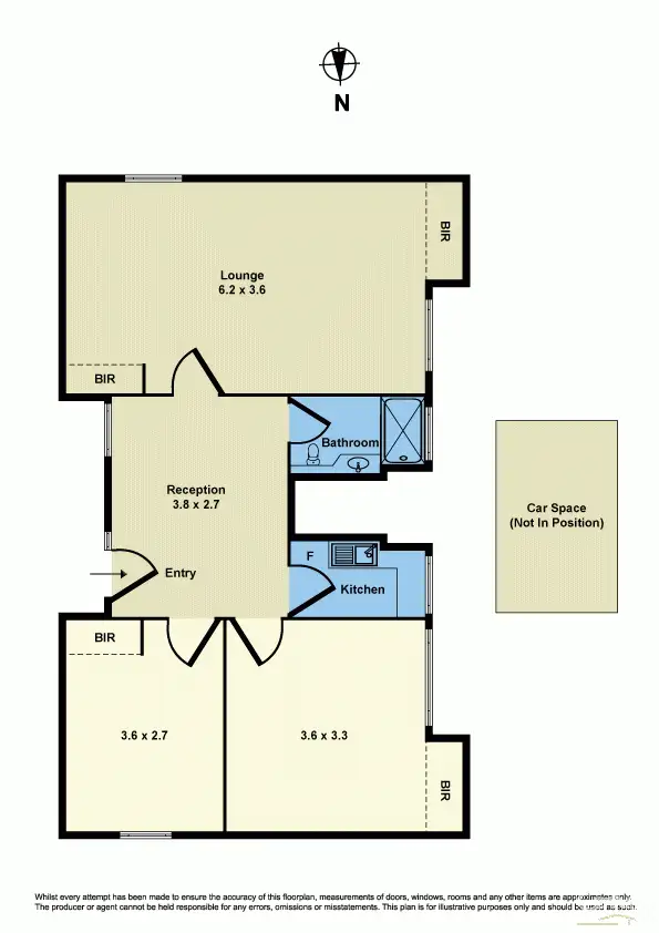 Floorplan of Homely unit listing, 17/8 Techno Park, Williamstown North VIC 3016