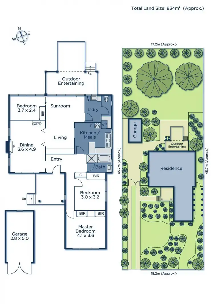 Floorplan of Homely house listing, 9 Glen Valley Road, Forest Hill VIC 3131