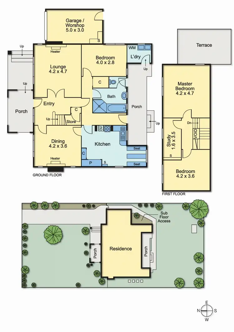 Floorplan of Homely house listing, 8 Crellin Grove, Camberwell VIC 3124