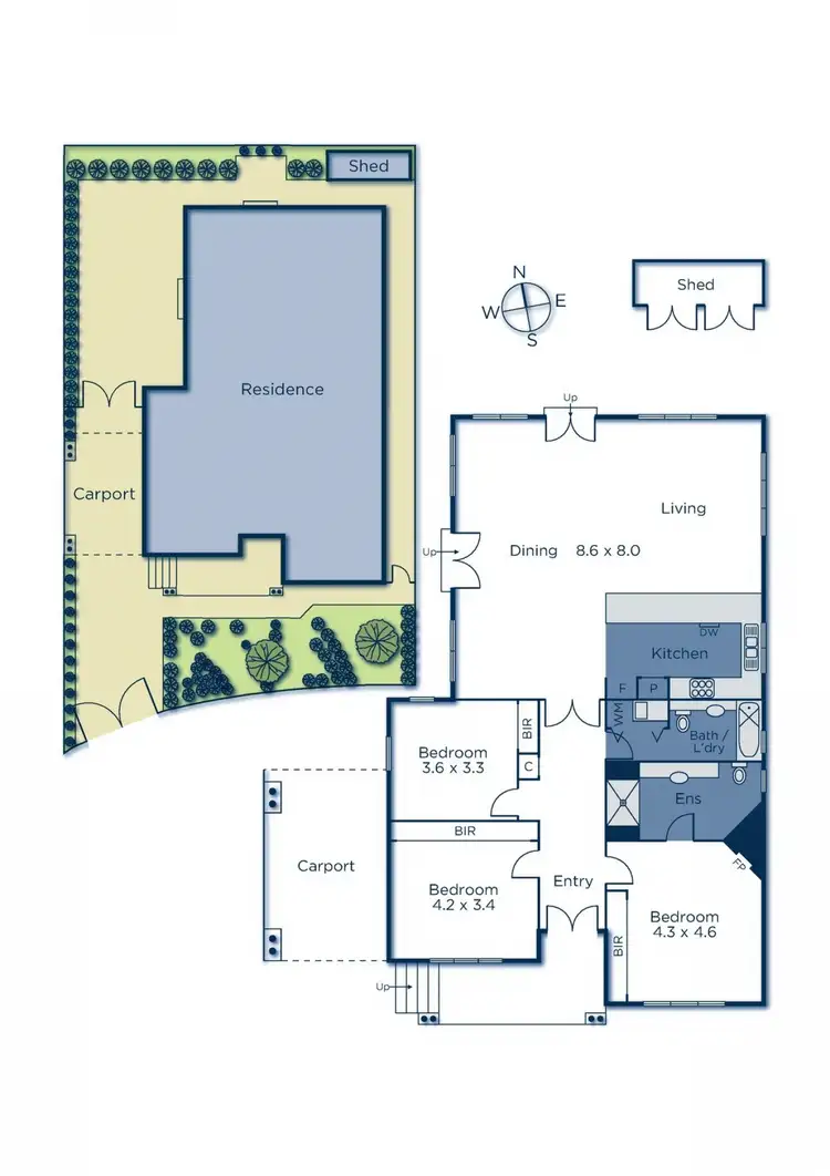 Floorplan of Homely house listing, 27 Falmouth Street, Hawthorn VIC 3122