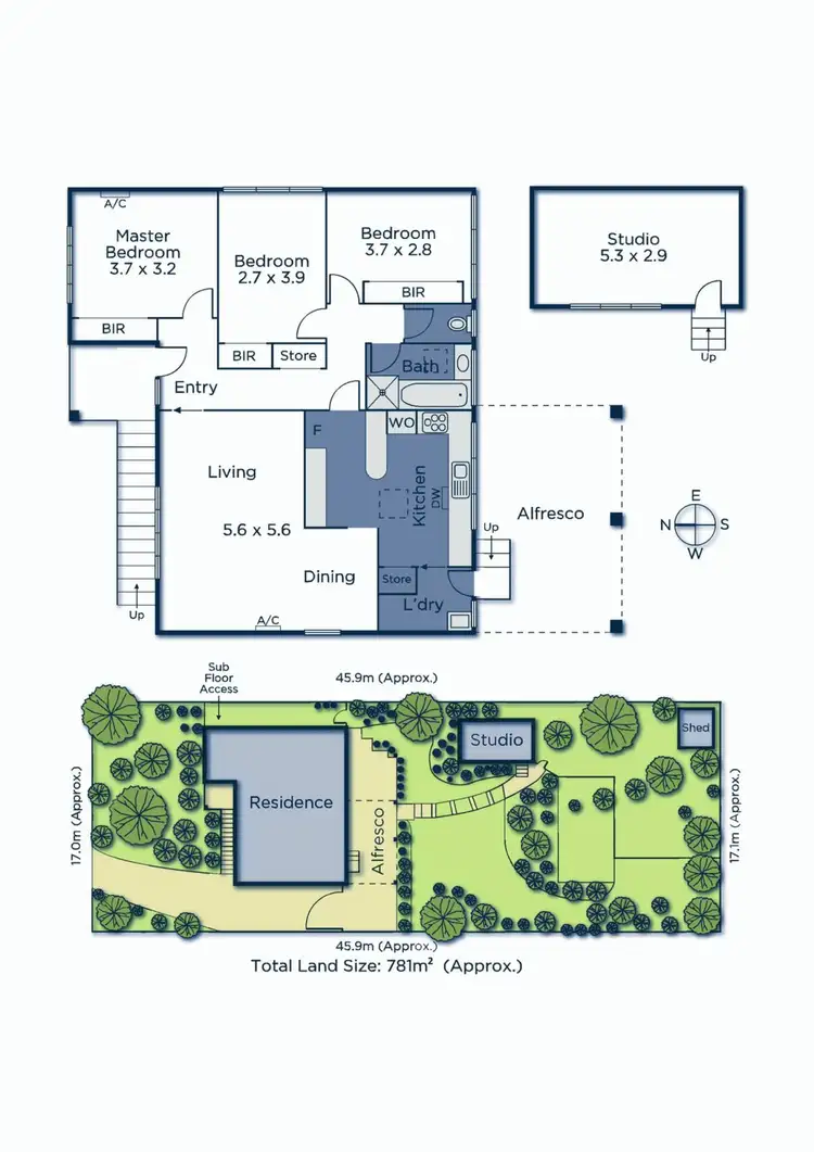 Floorplan of Homely house listing, 8 Tourello Street, Mitcham VIC 3132