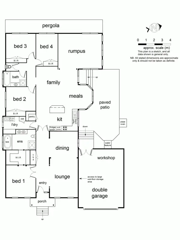 Floorplan of Homely house listing, 21 Carroll Avenue, Croydon VIC 3136