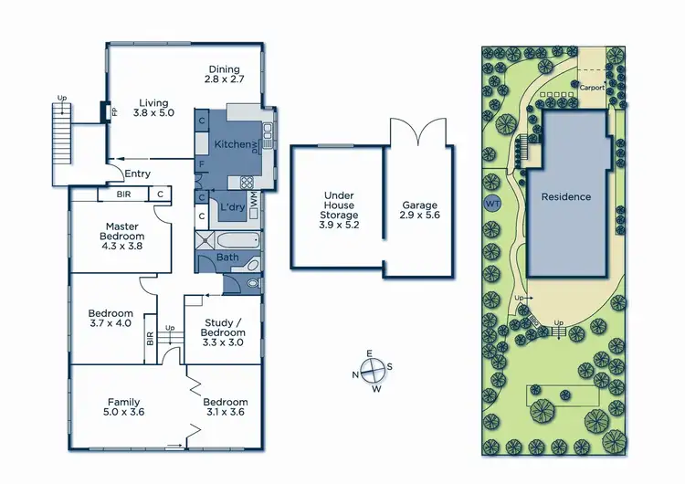Floorplan of Homely house listing, 48 Kitchener Street, Box Hill South VIC 3128
