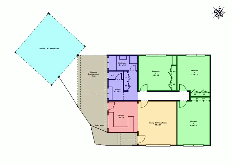 Floorplan of Homely house listing, 45 King Street South, Ballarat East VIC 3350