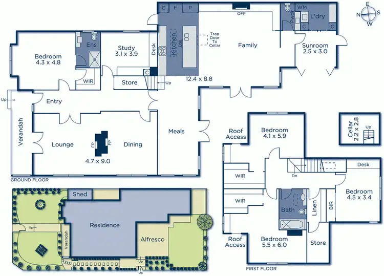 Floorplan of Homely house listing, 2 Angle Road, Balwyn VIC 3103