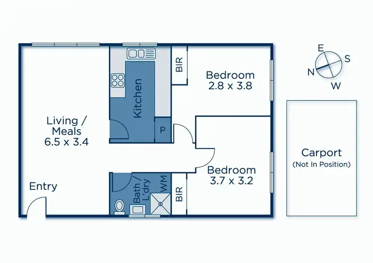 Floorplan of Homely unit listing, 4/10-12 James Street, Box Hill VIC 3128