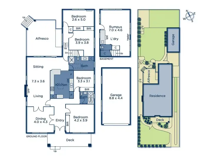 Floorplan of Homely house listing, 42 Medway Street, Box Hill North VIC 3129