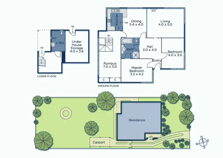 Floorplan of Homely house listing, 50 Sylvander Street, Balwyn North VIC 3104