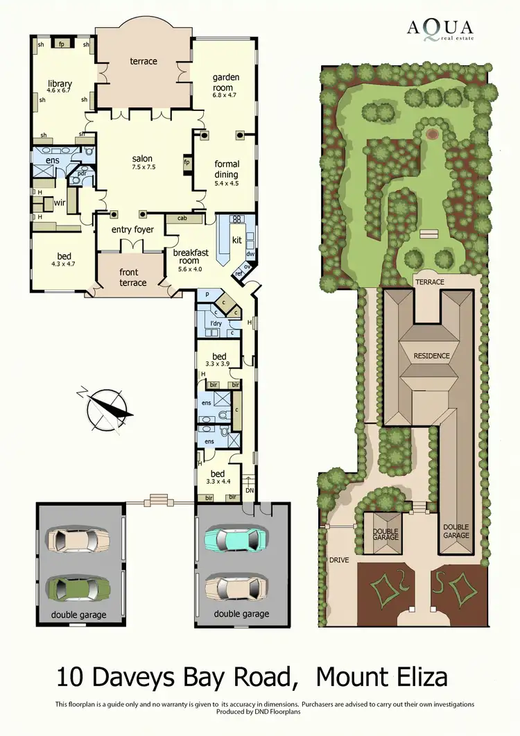 Floorplan of Homely house listing, 10 Daveys Bay Road, Mount Eliza VIC 3930