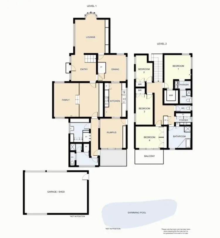 Floorplan of Homely house listing, 6 Alfred Street North, Lake Wendouree VIC 3350