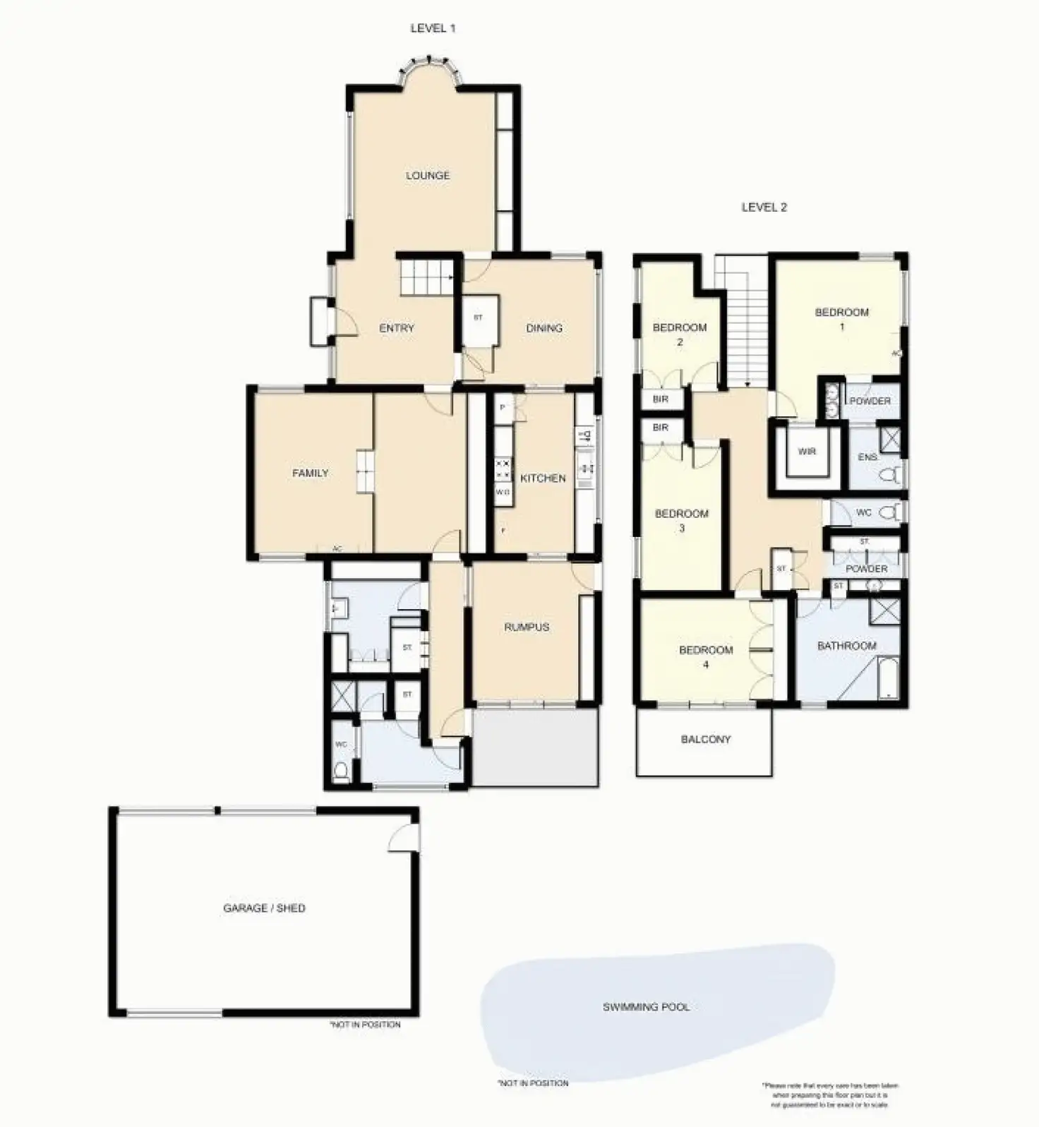 Floorplan of Homely house listing, 6 Alfred Street North, Lake Wendouree VIC 3350