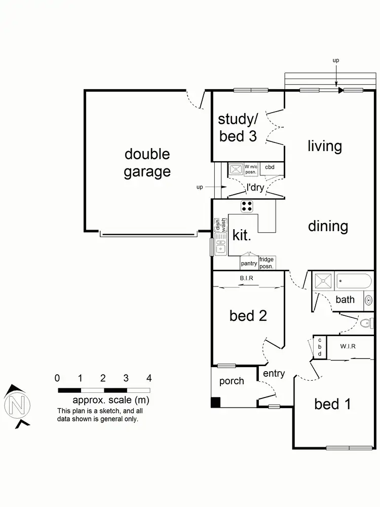Floorplan of Homely unit listing, Address available on request
