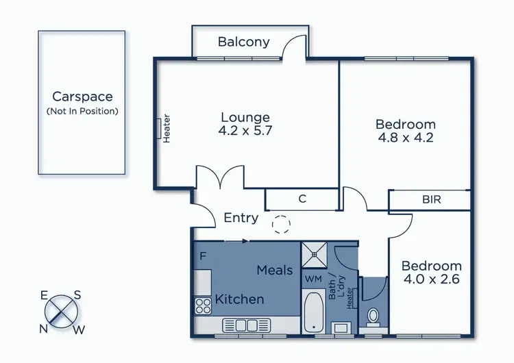 Floorplan of Homely apartment listing, 7/1 Conway Crescent, Balwyn VIC 3103
