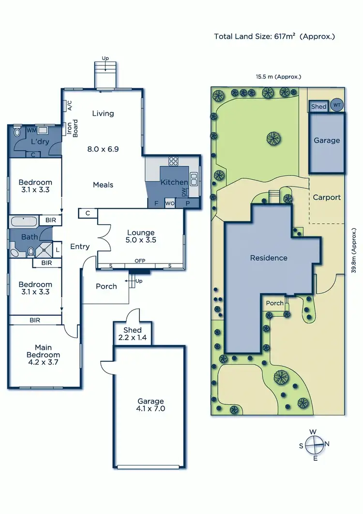 Floorplan of Homely house listing, 13 Taldra Street, Box Hill North VIC 3129