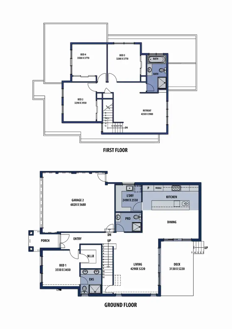 Floorplan of Homely townhouse listing, 8 Eram Road, Box Hill North VIC 3129