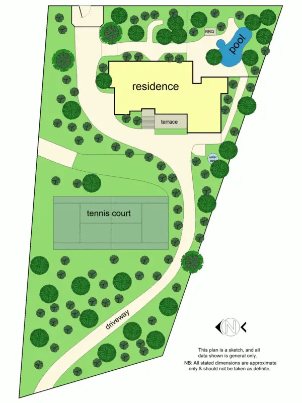 Floorplan of Homely house listing, 5 Paddy's Lane, Park Orchards VIC 3114