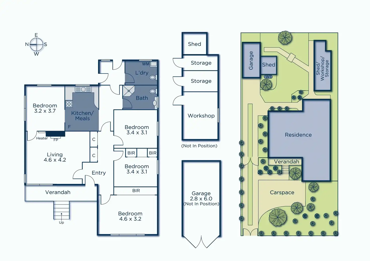 Floorplan of Homely house listing, 369 Springvale Road, Forest Hill VIC 3131