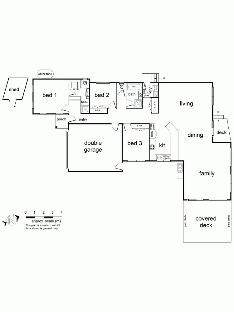Floorplan of Homely unit listing, Address available on request