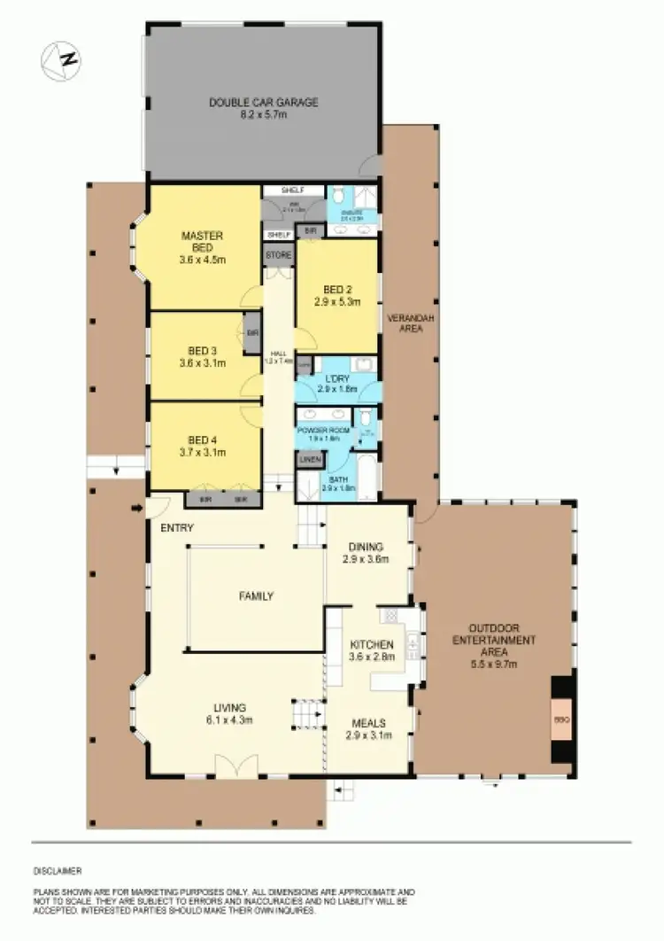 Floorplan of Homely house listing, 38 Heather Close, Smythes Creek VIC 3351