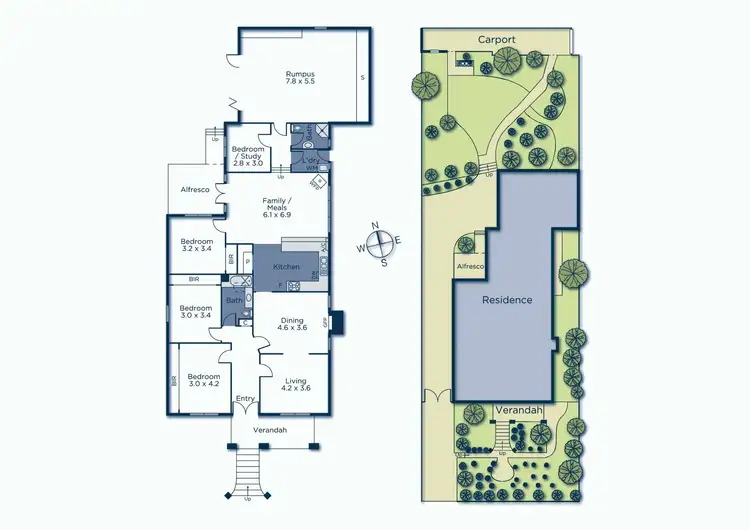 Floorplan of Homely house listing, 12 Howard Street, Box Hill VIC 3128