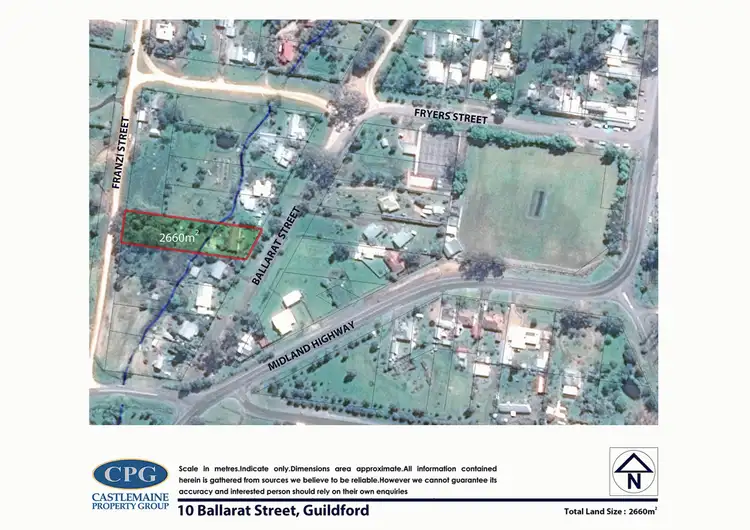 Floorplan of Homely house listing, 10 Ballarat Street, Guildford VIC 3451