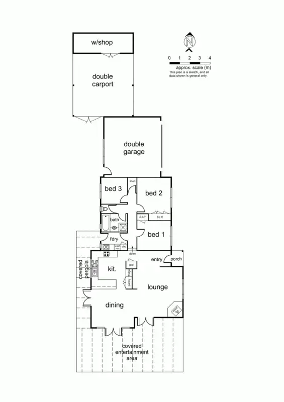 Floorplan of Homely house listing, 1 Melissa Court, Bayswater North VIC 3153