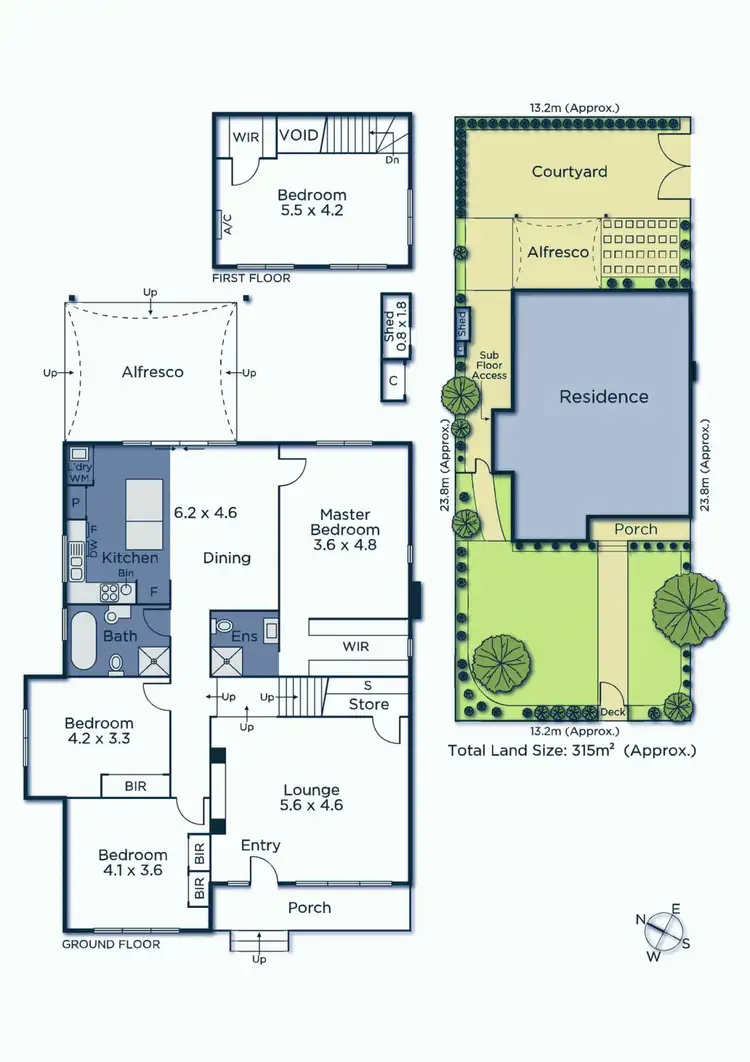 Floorplan of Homely house listing, 1/13 Park Close, Vermont VIC 3133
