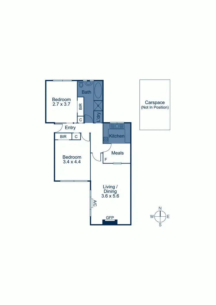 Floorplan of Homely apartment listing, 4/9A Fordholm Road, Hawthorn VIC 3122