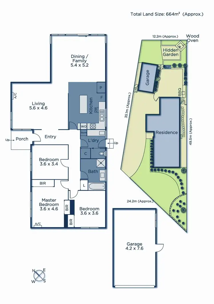 Floorplan of Homely house listing, 45 Hedge End Road, Mitcham VIC 3132