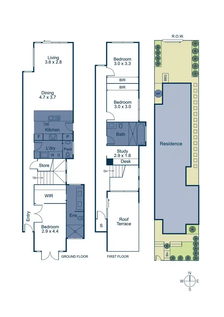 Floorplan of Homely house listing, 17 Harold Street, Hawthorn East VIC 3123