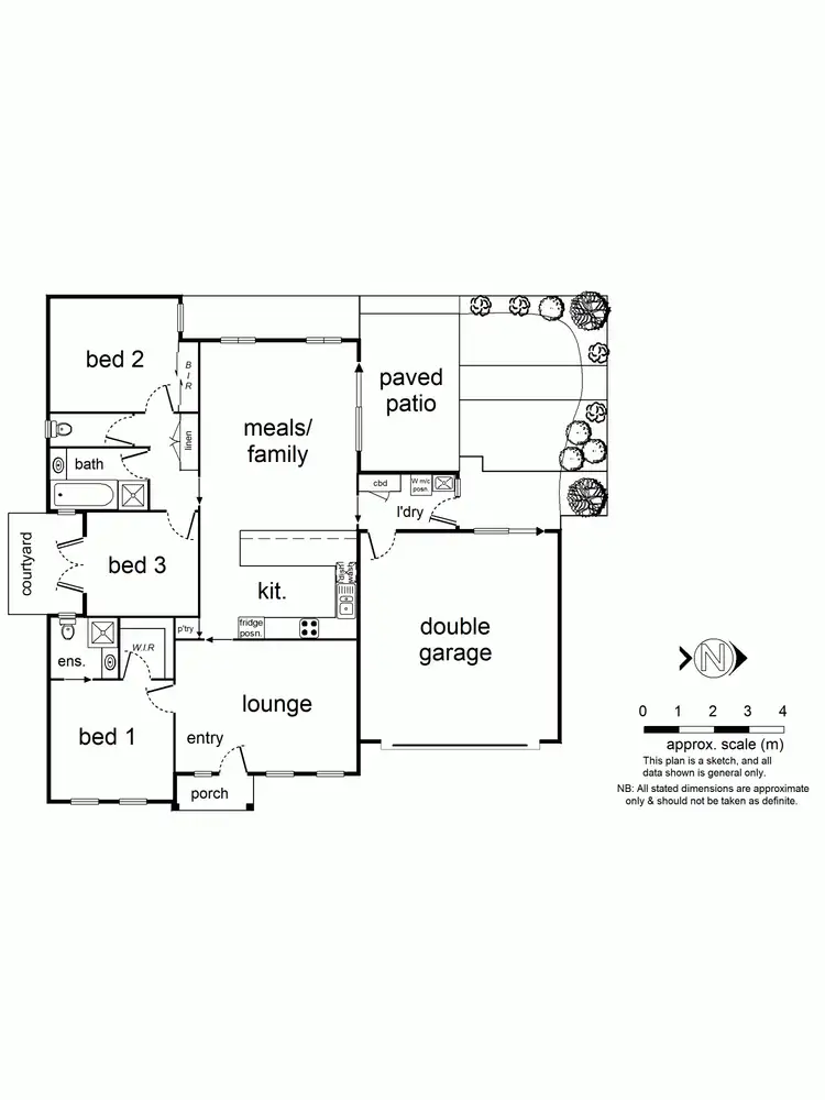Floorplan of Homely unit listing, Address available on request