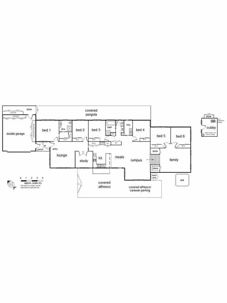 Floorplan of Homely house listing, Address available on request