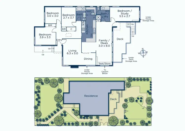 Floorplan of Homely house listing, 2 Sycamore Street, Box Hill South VIC 3128
