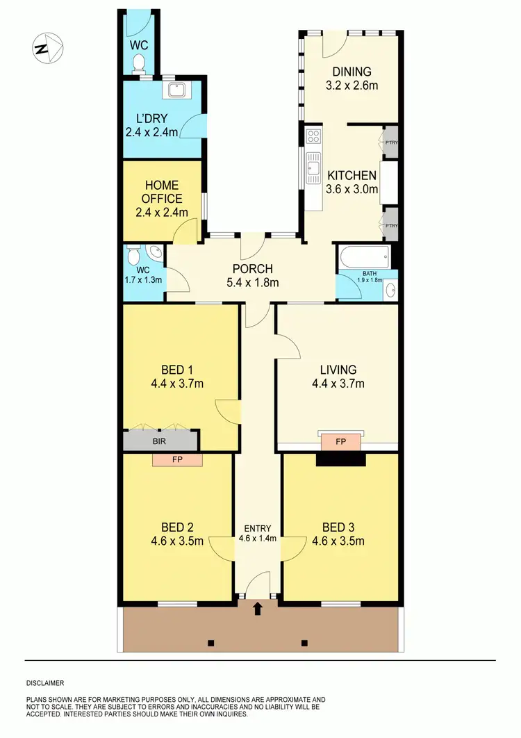 Floorplan of Homely house listing, 335 Lydiard Street North, Soldiers Hill VIC 3350