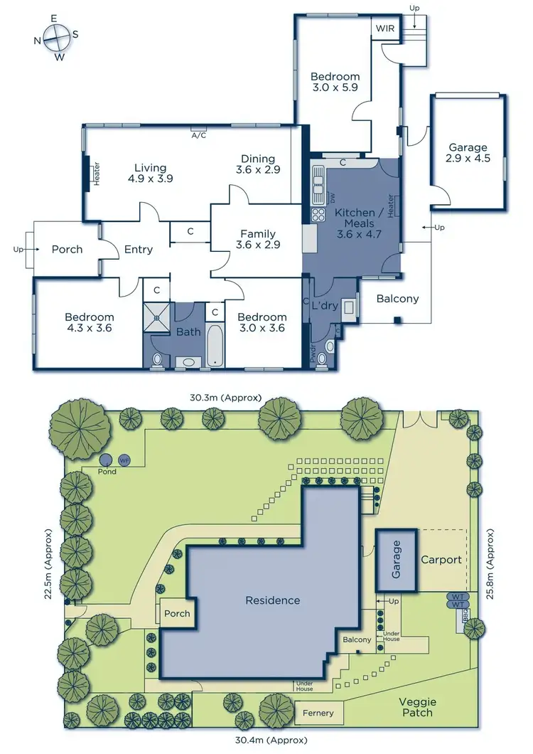 Floorplan of Homely house listing, 18 Erasmus Street, Surrey Hills VIC 3127