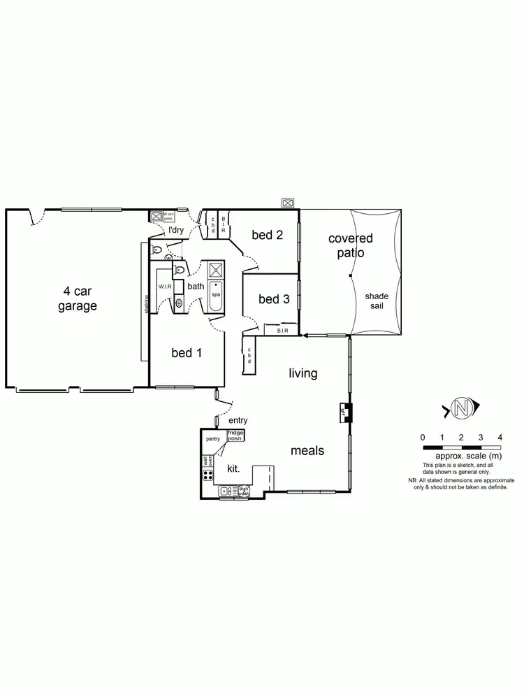 Floorplan of Homely house listing, Address available on request