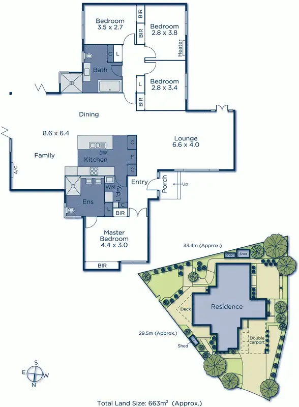 Floorplan of Homely house listing, 12 Norris Court, Blackburn VIC 3130