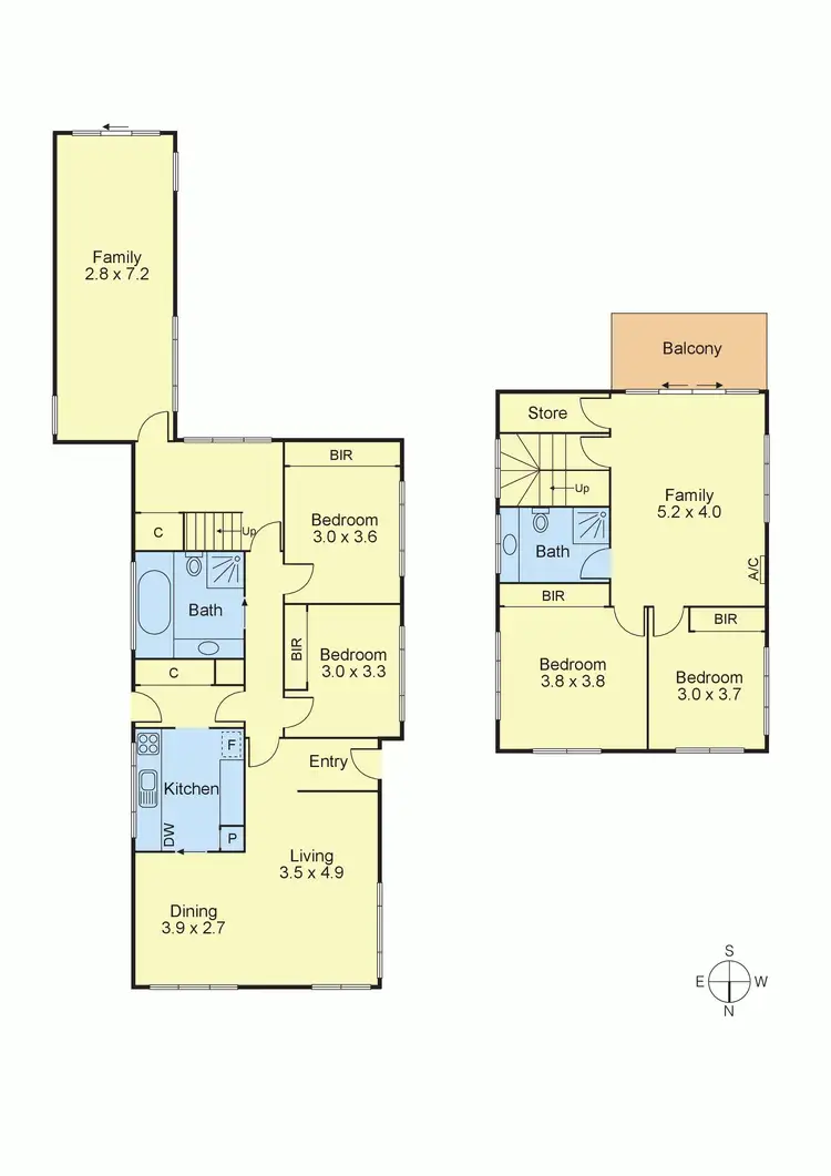 Floorplan of Homely house listing, 36 Wellard Road, Box Hill South VIC 3128