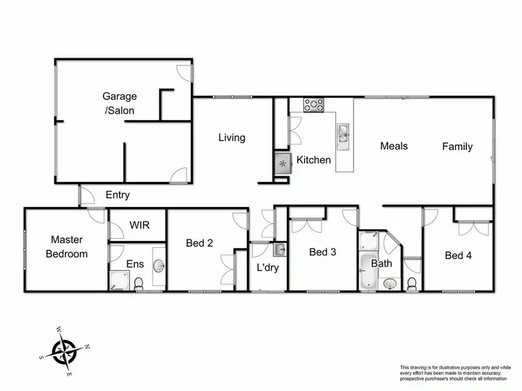 Floorplan of Homely house listing, 14 Tipperary Way, Cranbourne East VIC 3977