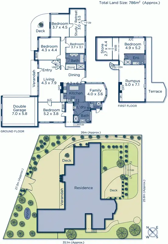 Floorplan of Homely house listing, 676 Canterbury Road, Vermont VIC 3133