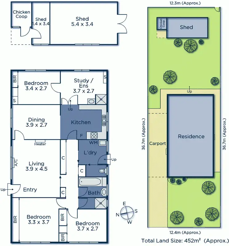 Floorplan of Homely house listing, 25 Deakin Street, Mitcham VIC 3132