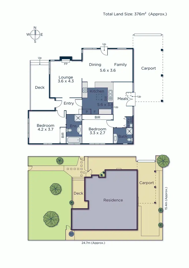 Floorplan of Homely house listing, 1/15 Ronald Street, Mitcham VIC 3132