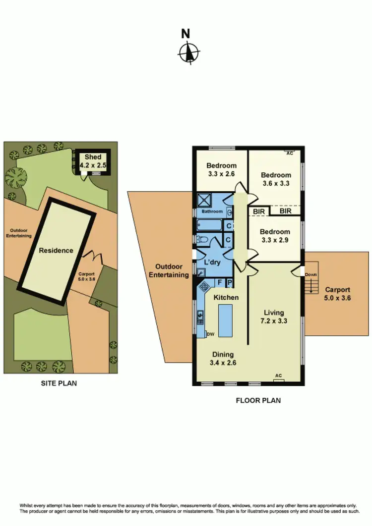 Floorplan of Homely house listing, 6 Lugg Street, Altona VIC 3018